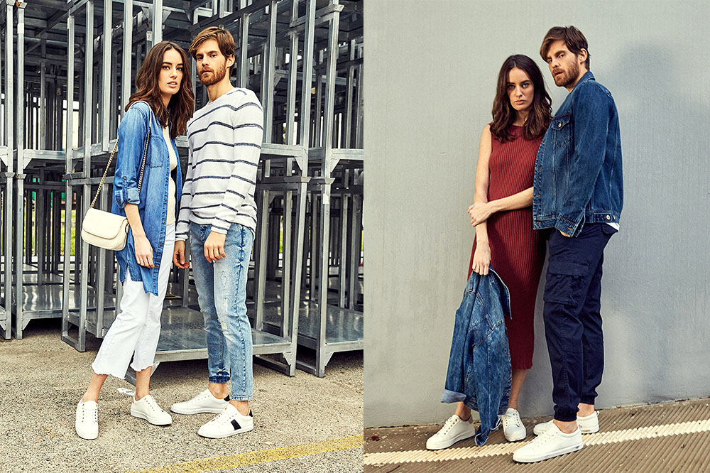 Blue denim