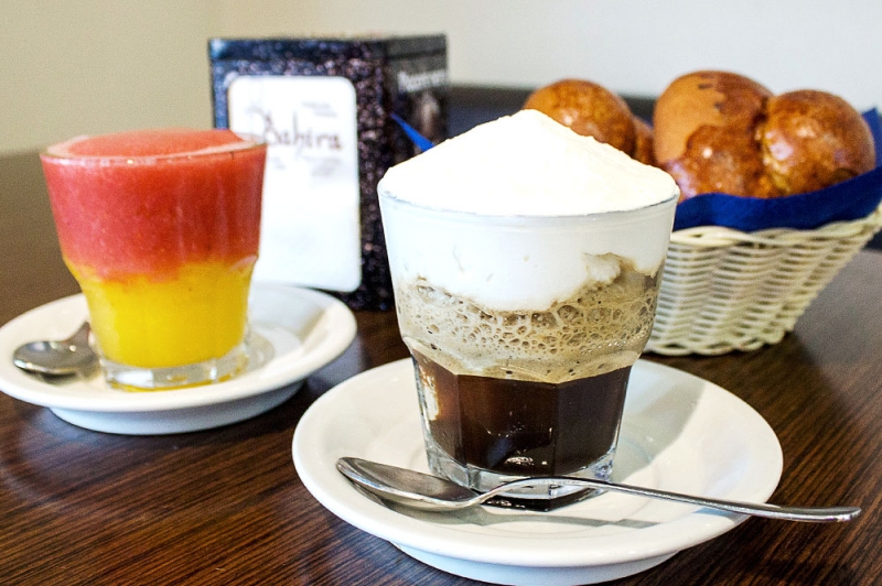 La vera granita? È al gusto di caffè