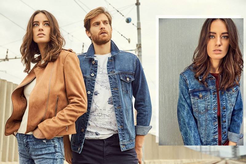 Blue denim